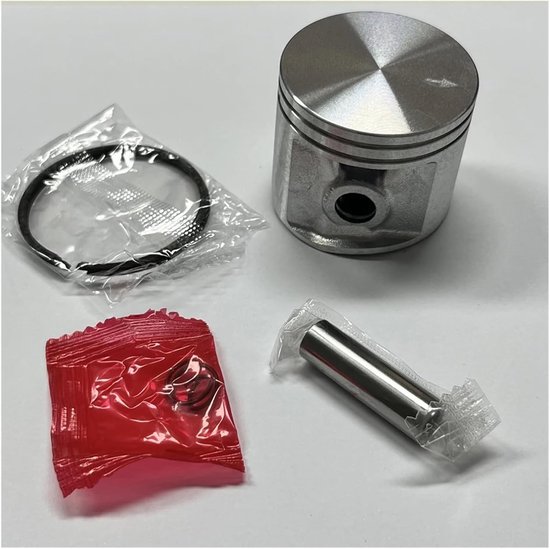 Zuiger Ring Set - Motoronderdelen - Tuingereedschap Onderhoud - Complete Herbouwkit - 47mm - Metaal — afbeelding 5