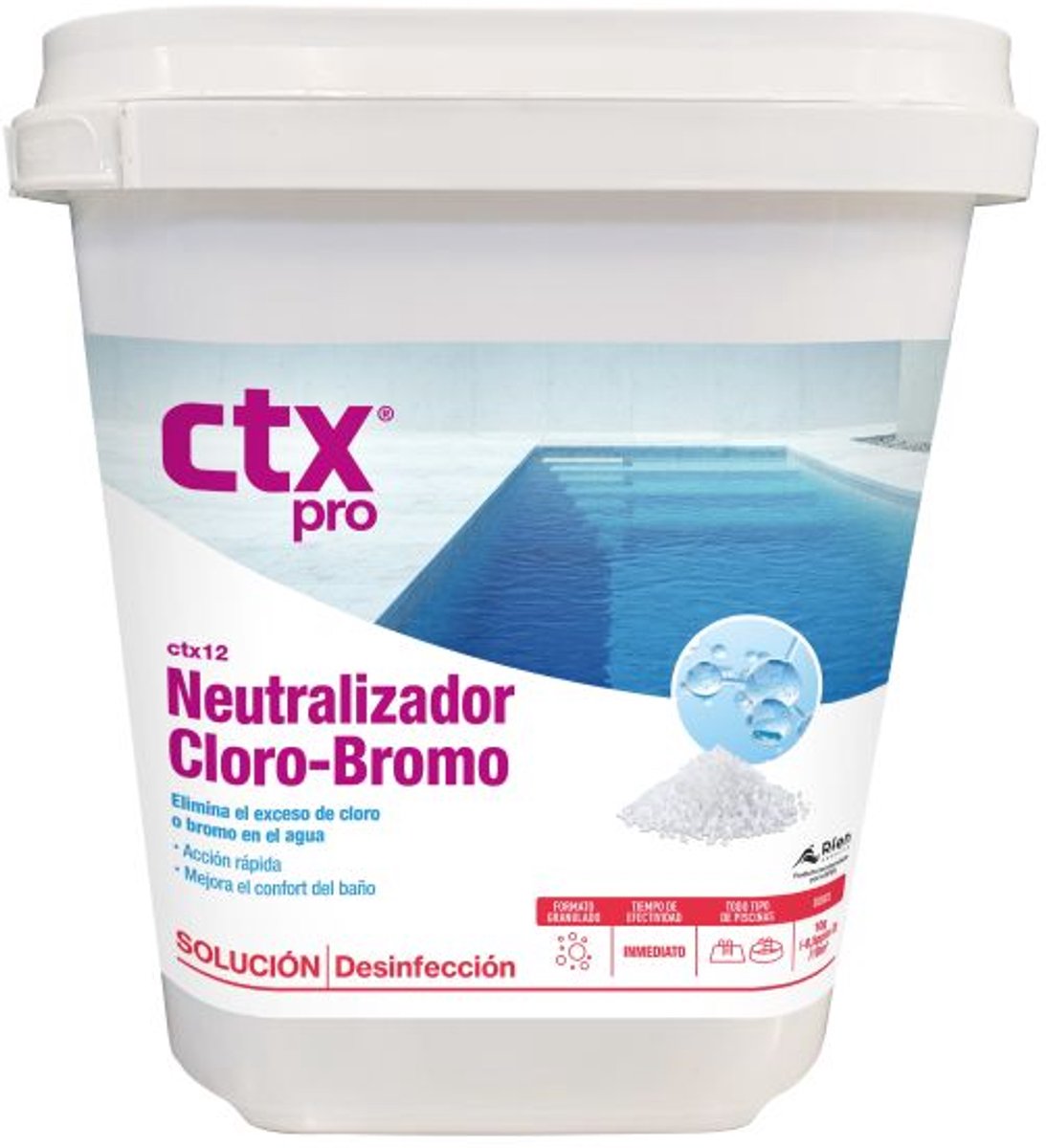 Chloor/Broom Neutralisatiemiddel 6kg - CTX-12
