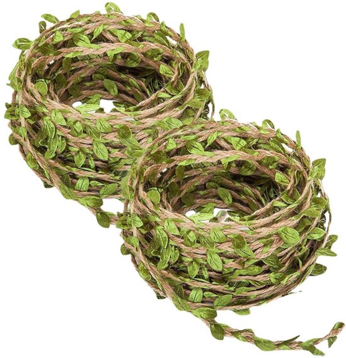 Golden crown - Kunstmatige lianen - Decoratieve slinger - 20 meter - Groene