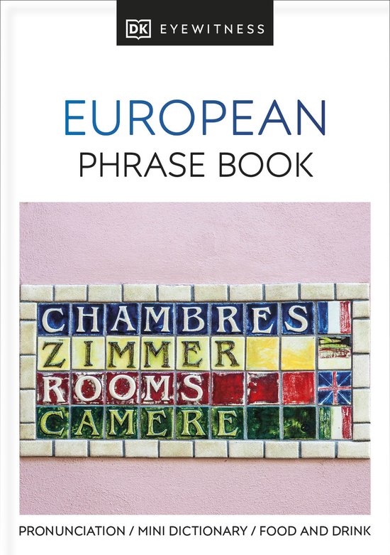 European Eyewitness Phrase Book - cover