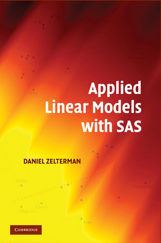 Applied Linear Models with SAS - cover