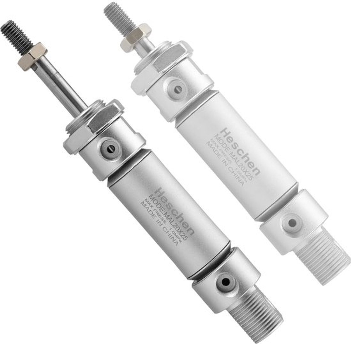 Slim ontworpen pneumatische cilinder 20mm boor 25mm