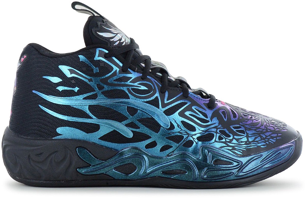 PUMA MB.04 Reflections LaMelo Ball Heren Sneakers Basketball Schoenen 311310-01 Zwart