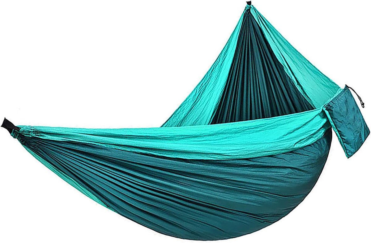 Kampeerhangmat - Buitenhangmat Survivalhangmat - Ontspannen in de natuur - Ultralicht en compact - 270 x 140 cm - One Color