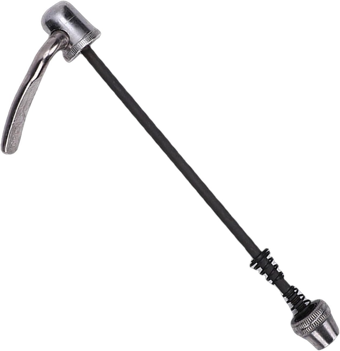 Fietstrainer Snelspanner - Fietsas Vervanging - Fiets Training - Universele Compatibiliteit - 130/135 mm - Zilver