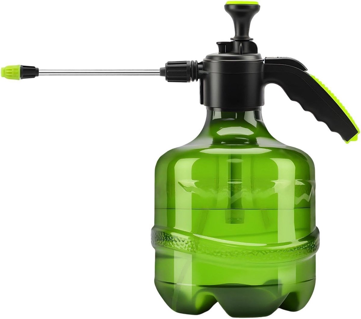 Plantenverstuiverfles - Druksproeier Tuin - Planten Verzorgen - Verlengde Steel - 4 Liter - Groen