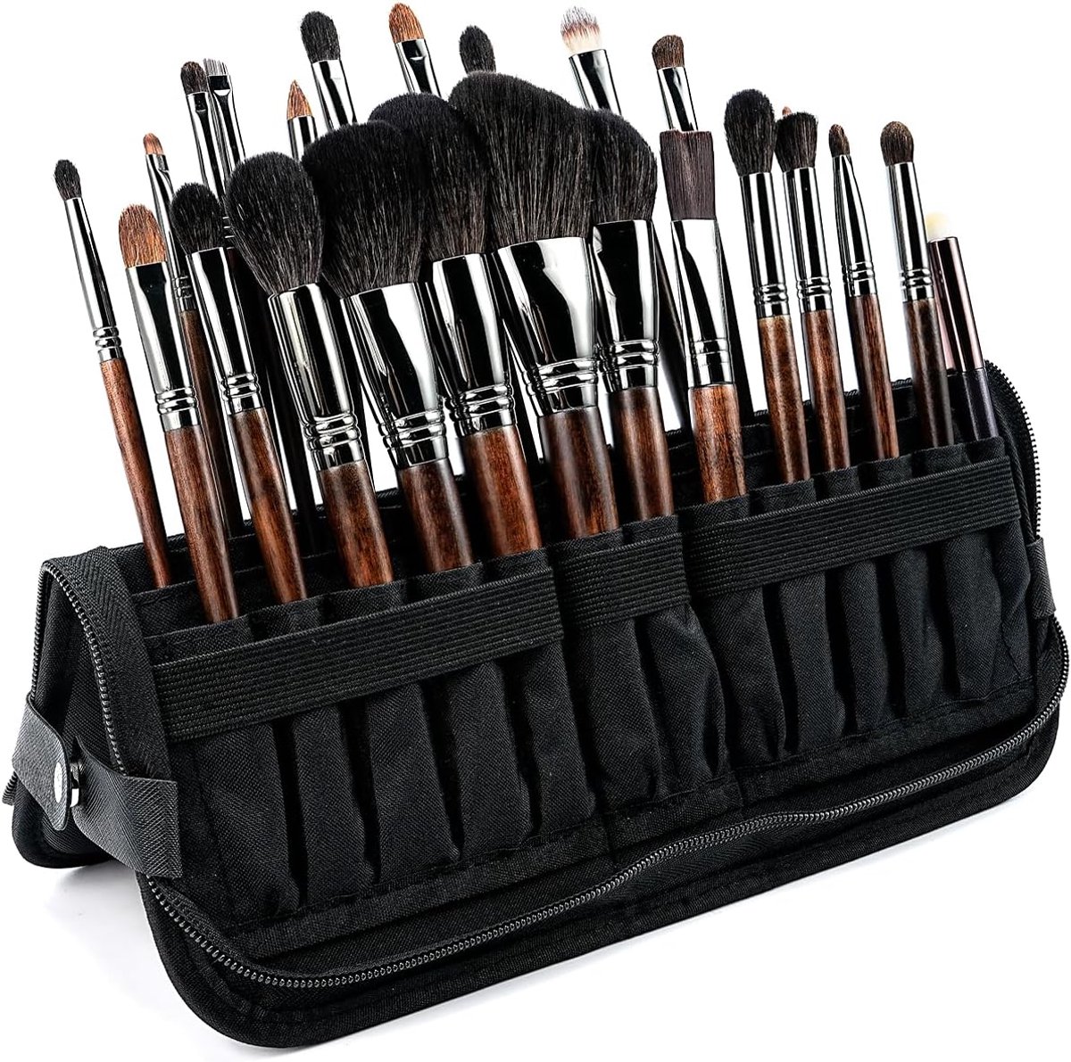 Reis Make-up Borstel Houder, Waterdichte Stand Up Borstels Organizer, Draagbare Make-up Borstel Houder Travel Case (BAG-876)