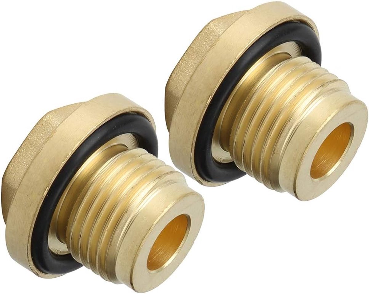 Plug Gorgeri Messing, Messing Diff Filler Differentieel Aftapplug Set Fit voor 2 Td5 & V8