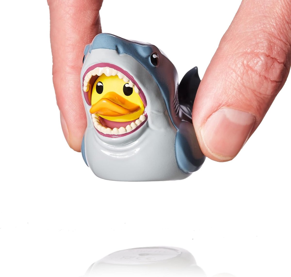 Mini: Jaws - Bruce Cosplayende Rubberen Eend Vinylfiguur