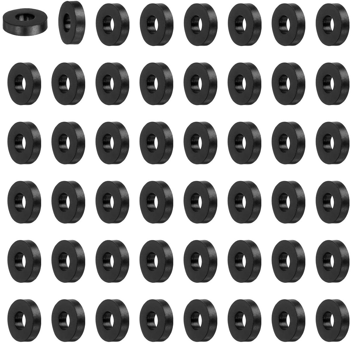 84 stuks afstandhouders van rubber, 20 mm buitendiameter x 8,5 mm, ID x 5 mm, ronde dikte, afstandhouders van rubber, trillingsremmend voor reparatie