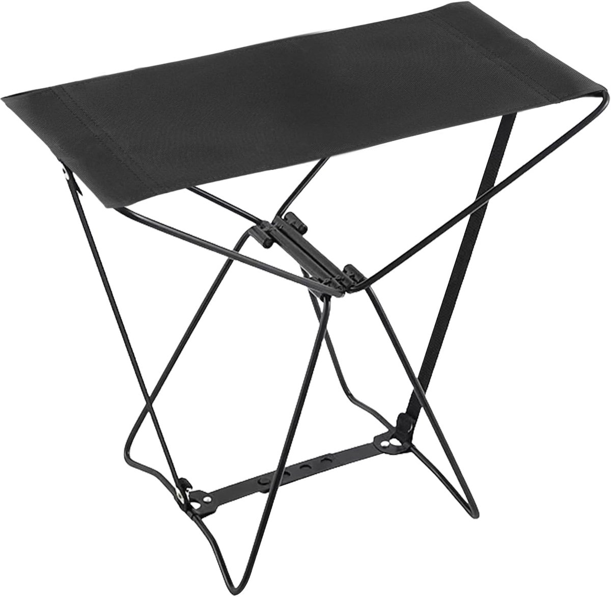 opvouwbare campingkruk, opvouwbaar, ultralicht, belastbaar tot 180 kg, lichte zitting, opvouwbaar, voor reizen, wandelen, tuin, vissen, barbecue, strand