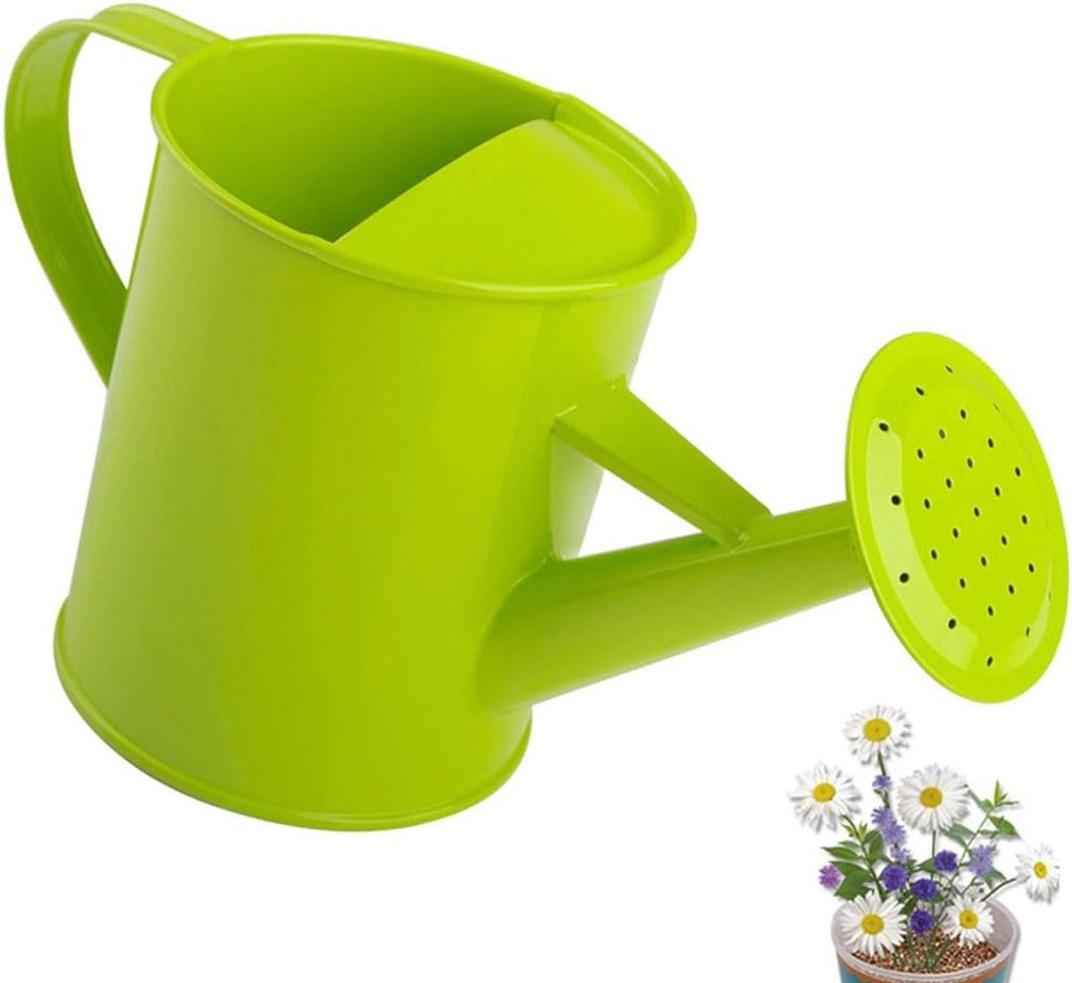 600 ml metalen gieter voor tuinieren, bulk miniatuur gieters, gieter binnen, bloempot grote gieter, groene gieter, waterkan voor planten, gieter voor kamerplanten