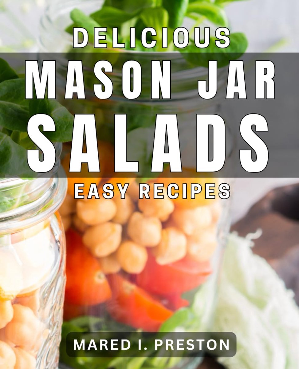 Mason Jar Salads - Easy Recipes: Creative Mason Jar Salad Ideas for Easy and Delicious Meals