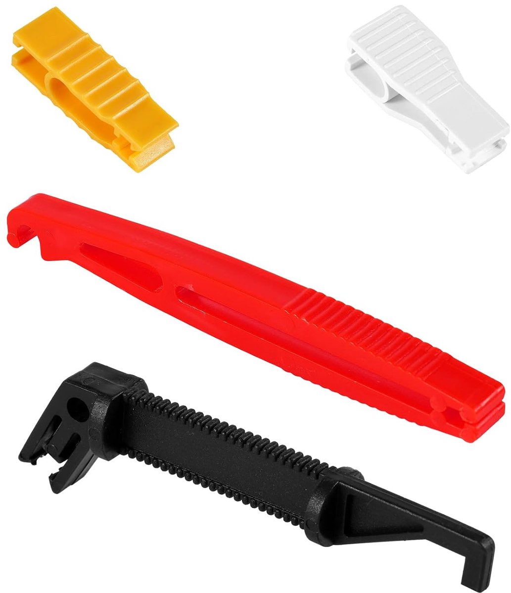4 Stuks Zekeringtrekker, 4 Maten Autozekeringtrekker Gereedschap Plastic Autozekeringtrekker Gereedschap voor Vervanging Van Auto's Motorfietsen en Vrachtwagens