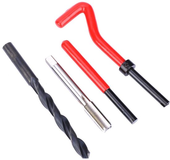 Reparatieset voor schroefdraad, M10 x 1, reparatieset voor schroefdraad en schroefdraadbussen — afbeelding 3