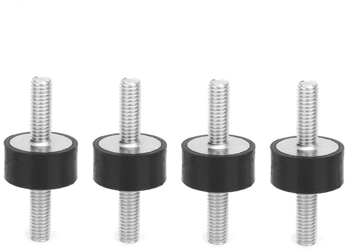 Anti-vibratie Houders M6, 4 Stuks Dempingselementen voor Trillingen en Geluidscontrole, M6 x 18