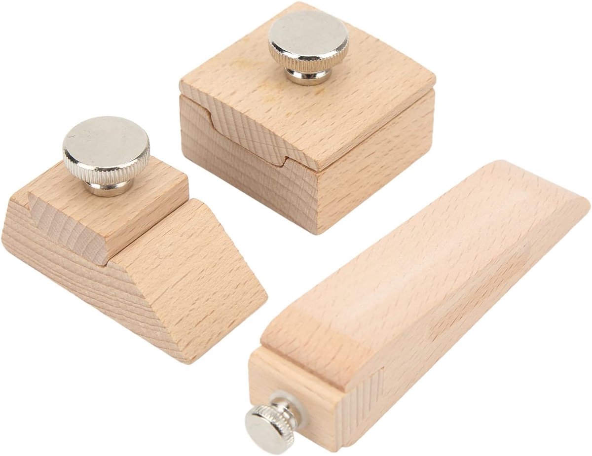 Schuurblok Gereedschap Clip 3 Stuks Bevel Hout Schuurblok 3 Stuks Schuurpapier Slijpblok Rand Leer
