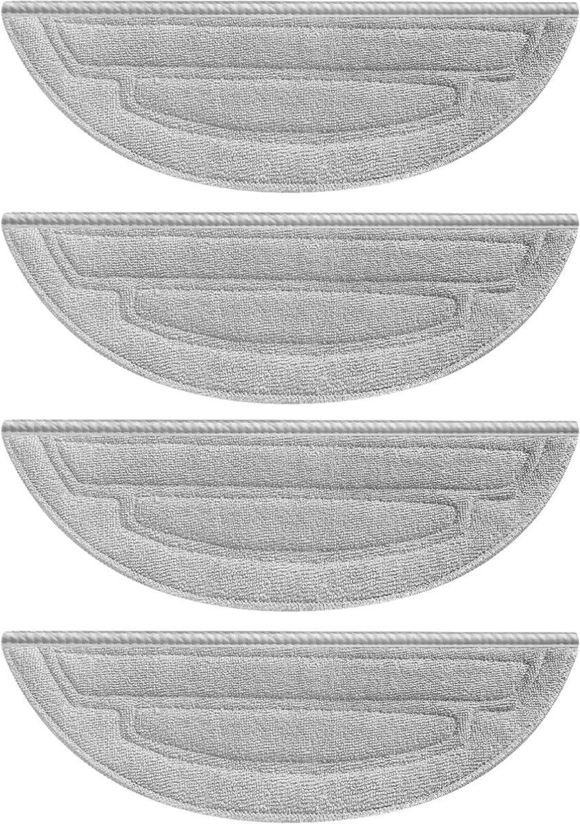 AreoSe - Dweilpads voor Roborock S8 MaxV Ultra / S8 Max Ultra / G20 - 4 stuks