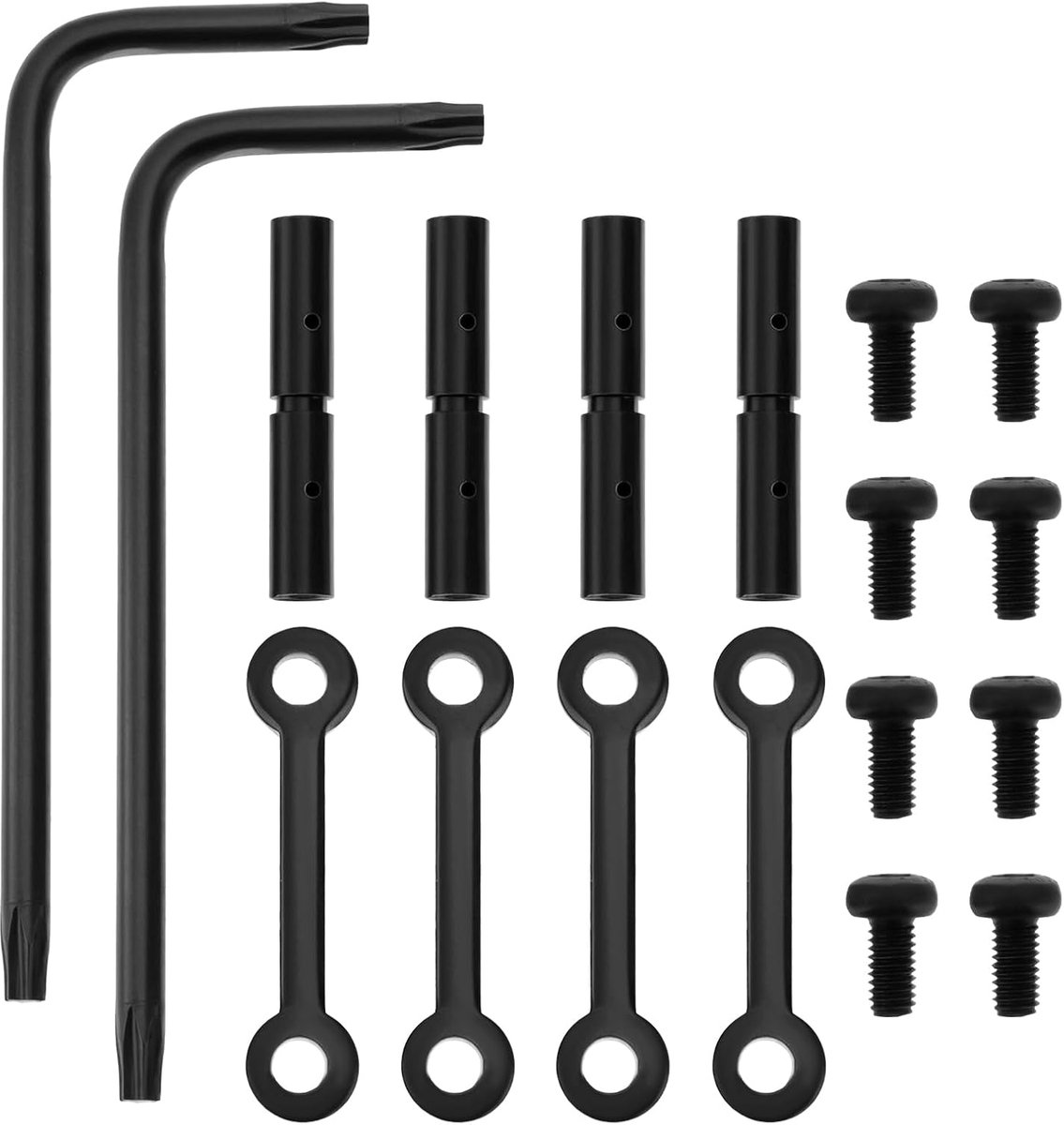 2 Sets Voorkom Rotatie Pins Motorfiets Motor Anti-Skid Bevestiging Kolom Voor Precisie Machines Instrumenten