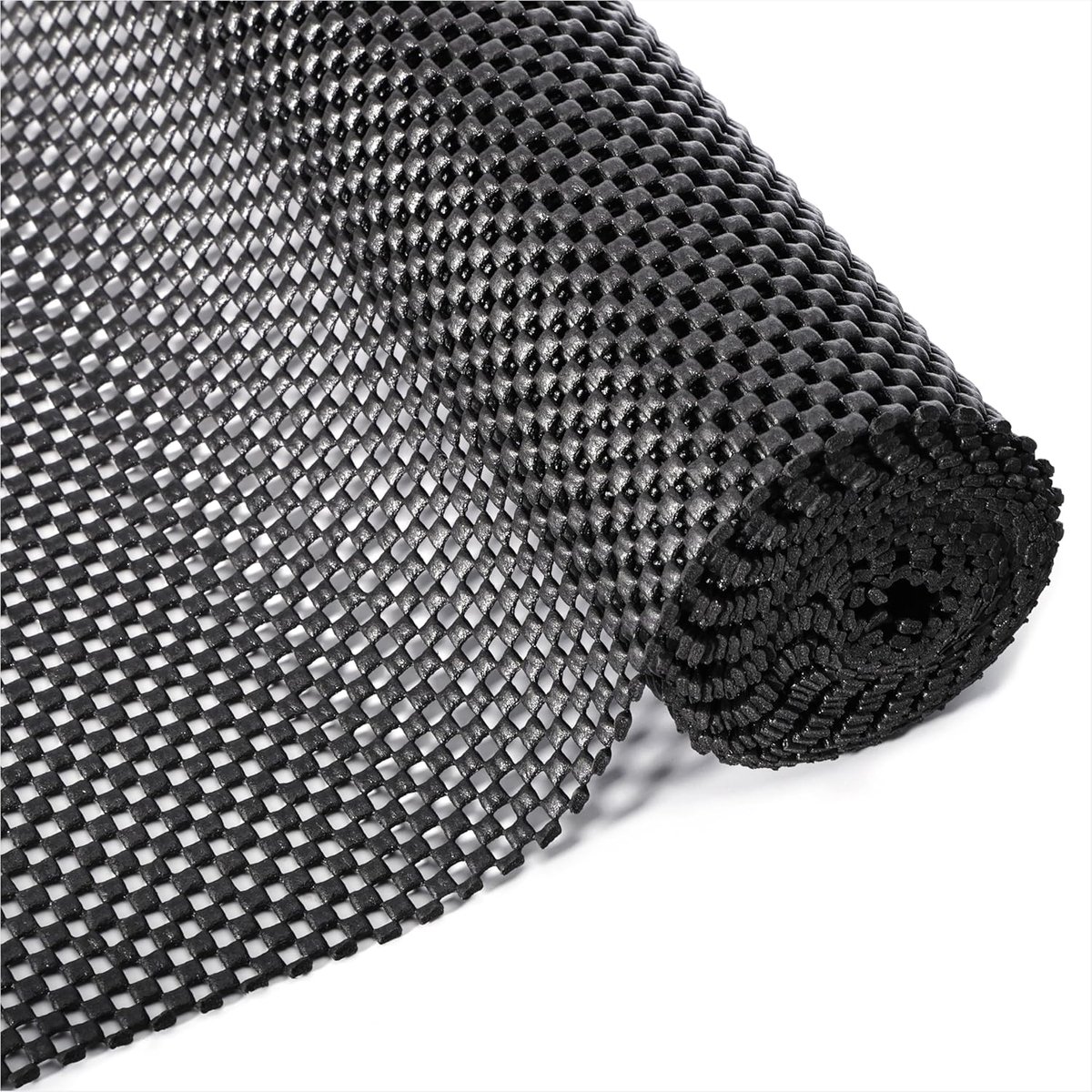 30 x 300 cm, antisliponderlegger, pvc, multifunctionele tapijtstopper, antislip, tapijtonderlegger voor laden, auto, kofferbak, kasten, keuken, camper, rek, pallet, zwart