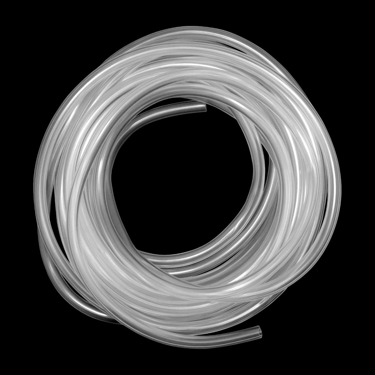 PVC-slang 15 mm binnendiameter x 19 mm OD - 6 m flexibele vinylslang voor water-, lucht- en aquariumgebruik, lichtgewicht plastic buis