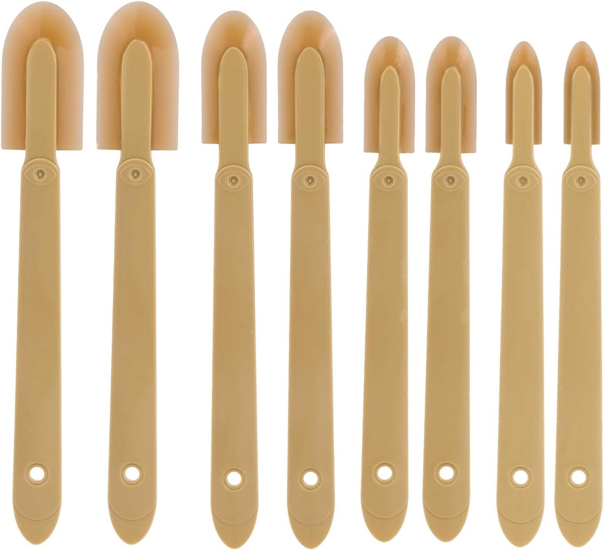 8st Rubberen Kit Gereedschap Set, Herbruikbare Kit Afwerk Spatels Verwijderaar Afdichtmiddel Gladmaker Voegmiddel Verspreider Applicator voor Keuken Badkamer Tegels Raam Vloer (4 Maten)