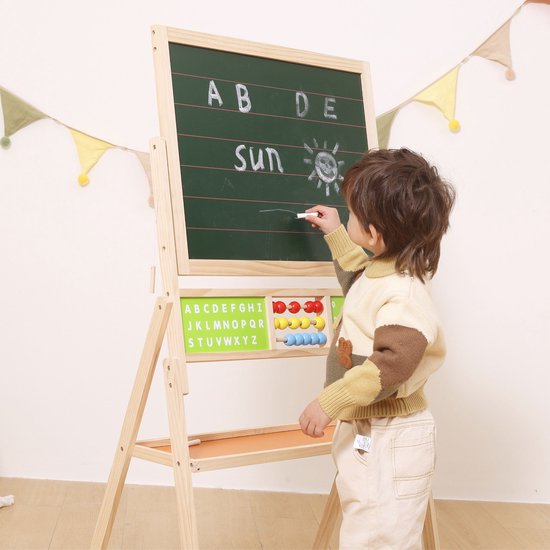 Viga Groot Educatief Bord 2 In 1 van viga — afbeelding 4