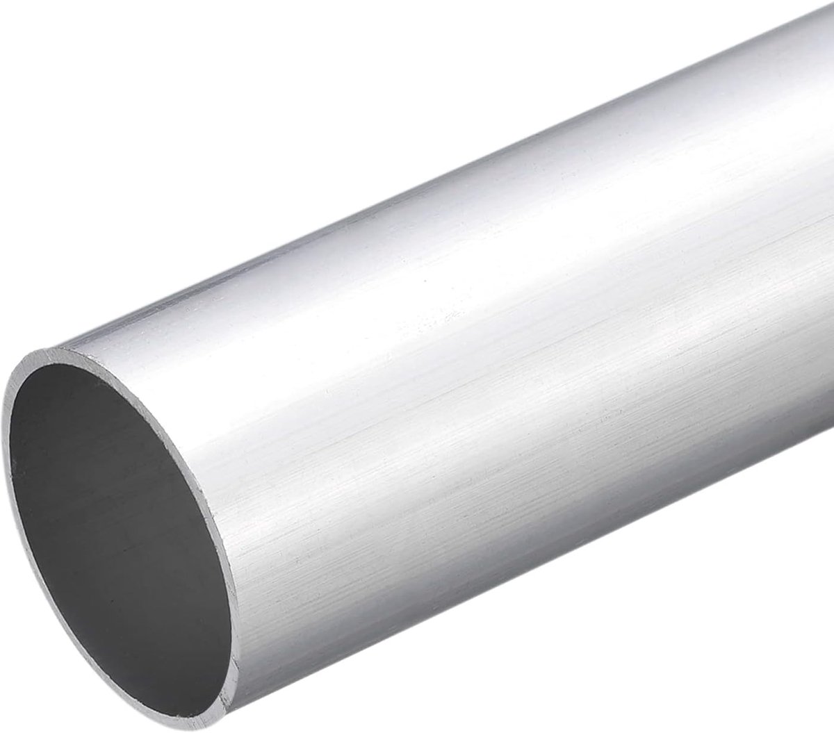 sourcing map 6063 Aluminium buis, 35 mm binnendiameter, 38 mm buitendiameter, aluminium profiel, metalen buis, 300 mm lengte, aluminium ronde buis voor industriële bouw, knutselprojecten