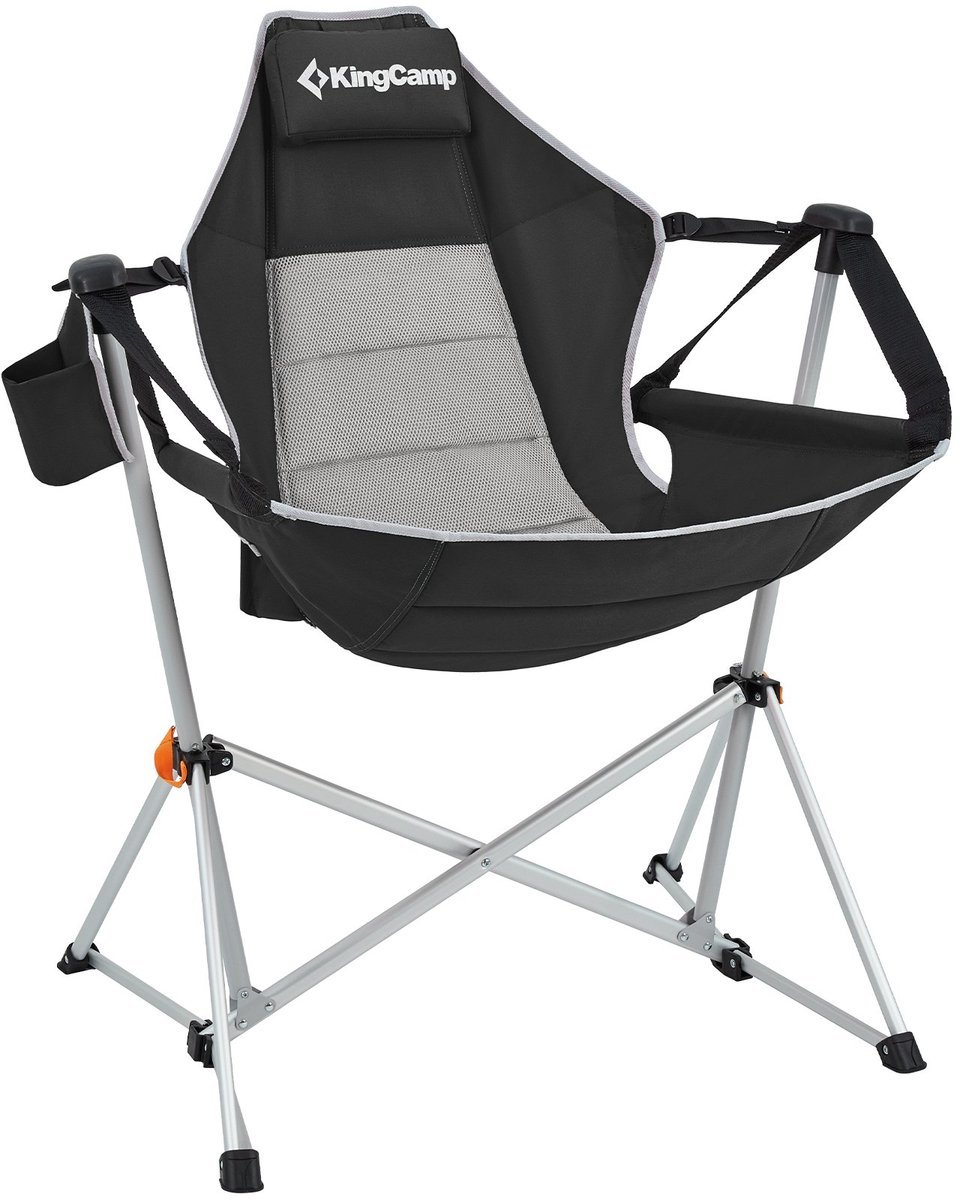 Campingstoel Orchid schommelstoel - Verstelbare campingstoel van aluminium, 120 kg