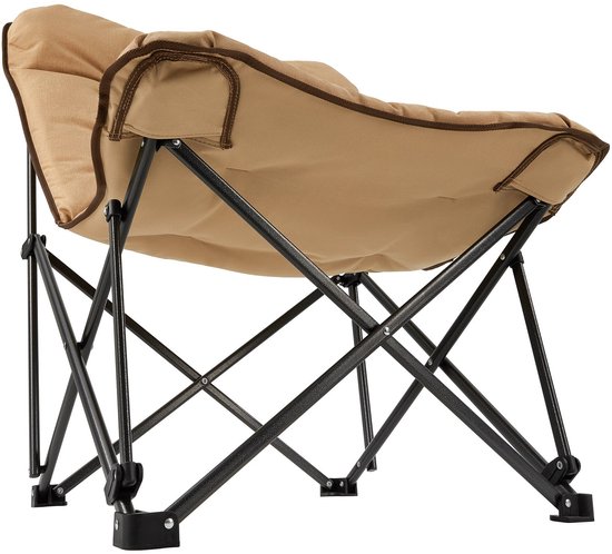 Campingstoel Lindon Relax vlinderstoel - Loungestoel van staal 136 kg — afbeelding 5