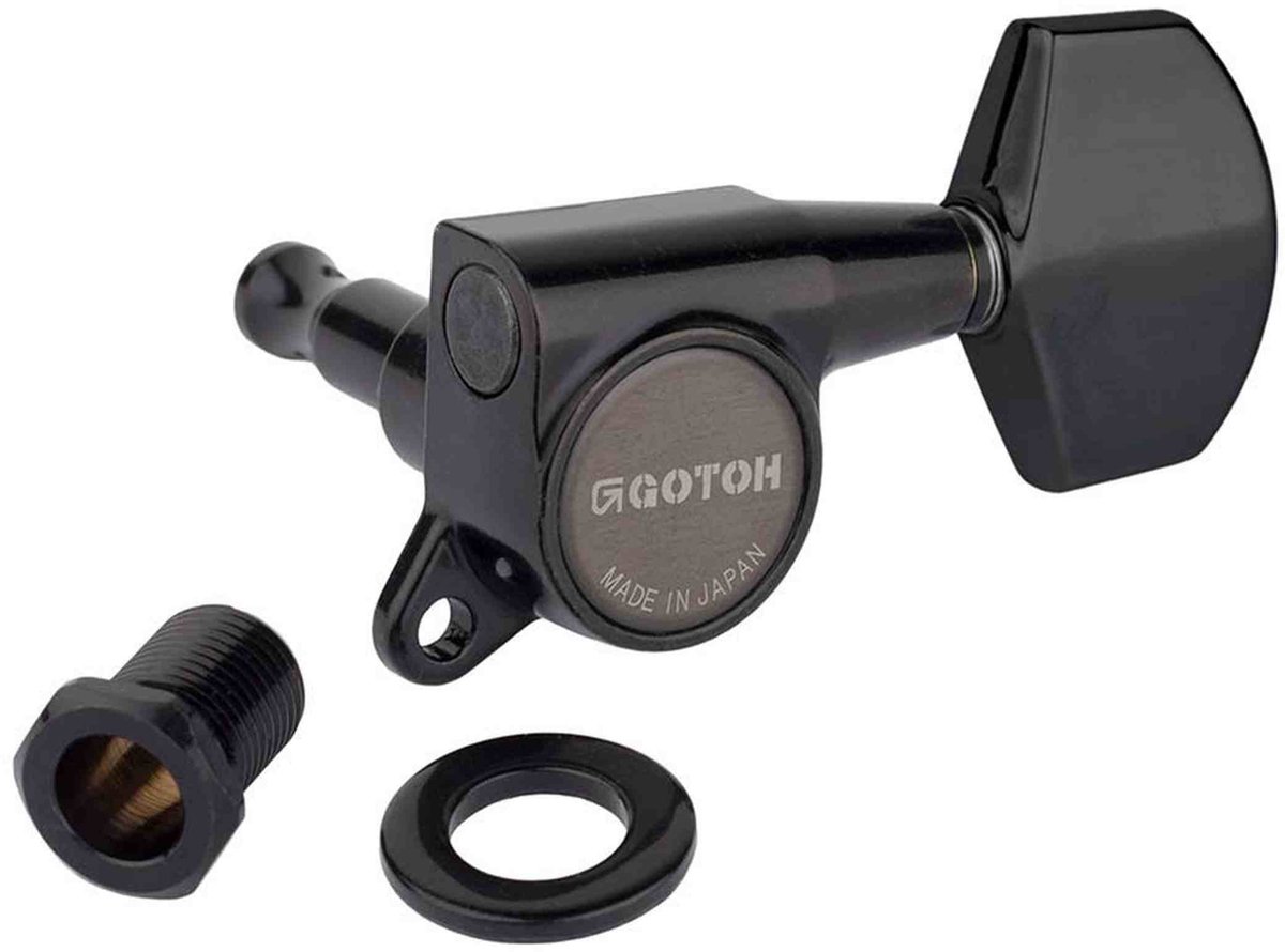 Gotoh GTH13799 SG381 stemmechanieken met 01 knoppen, 3L3R, cosmo zwart