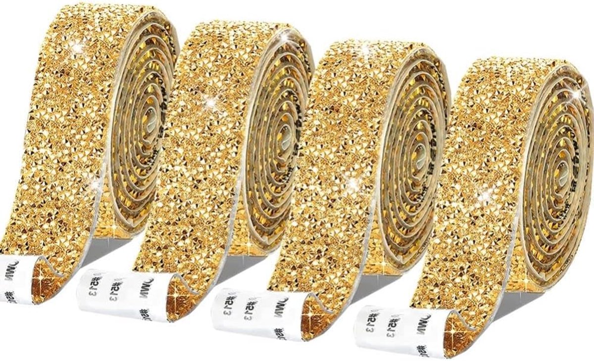 Linten zelfklevend 30mm kristal lint rol glitter hars diamant riem glitter sprankelende diamant lint glitter stickers wikkel kristal rol voor DIY kunstambachten, 30mm