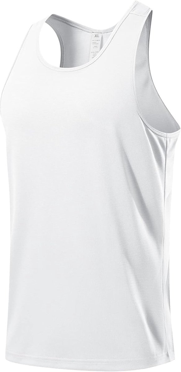 Sport Tank Top voor Heren Running Spier Tank Heren Atletisch Gym T-shirt Mouwloos Vest Spier Shirt Gym Kleding voor Mannen