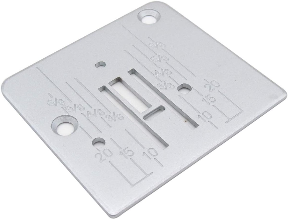 - 1 stuk # 744004001 of 98-739008-00 naaldplaat voor Janome New Home, Kenmore, Babylock, Elna, Necchi, Pfaff, Husqvarna Viking Zig Zag Sewing