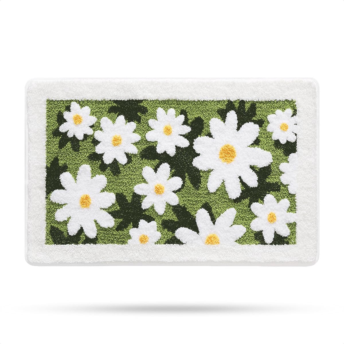 Leuke badmat, extra zacht, absorberend, antislip, comfortabele badmat, tapijt voor bad, douche, badkamer, machinewasbaar, 40 x 60 cm