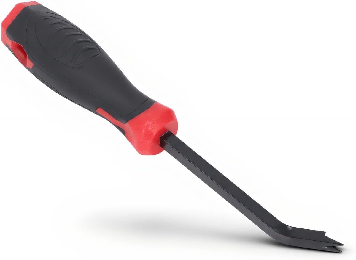 Nietjestrekker, Bekledingsgereedschap Nietjeslifter, Spijkertrekker, Cr V-staal Heavy Duty Nietjestrekker voor Tapijten Houten Vloeren Meubelarchitectuur