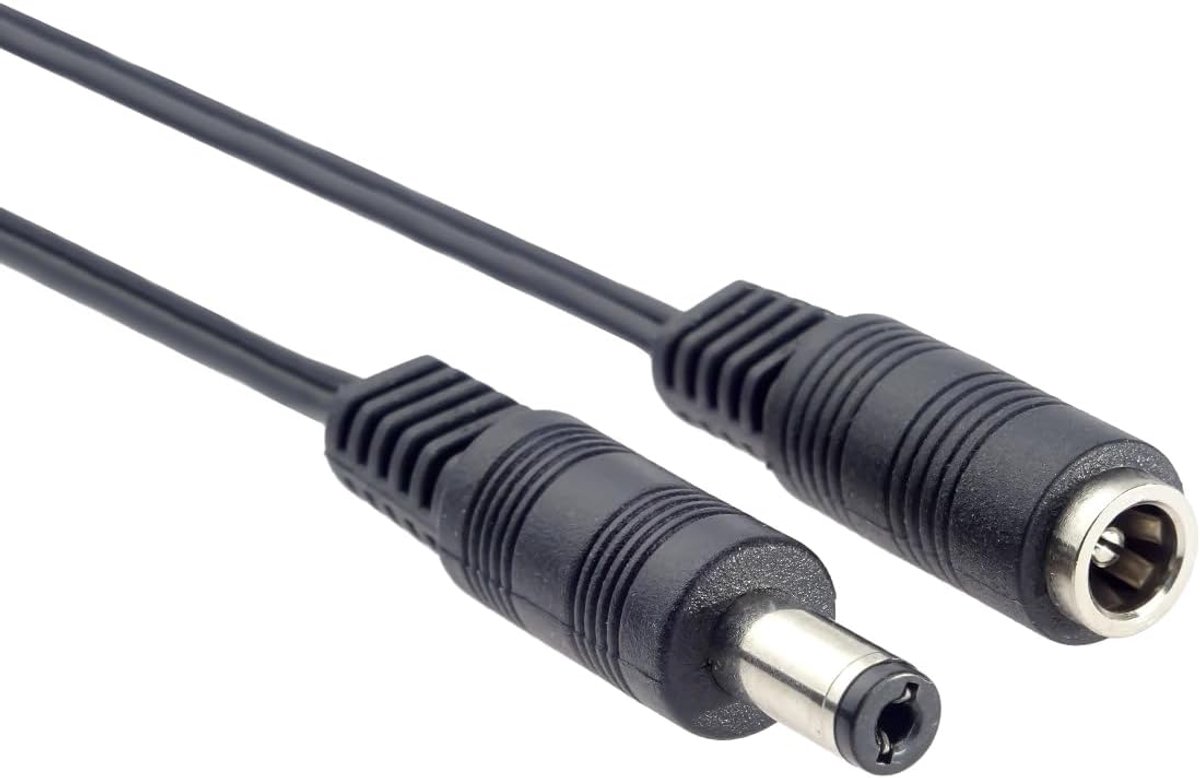 cn-05 verlengkabel voor 5,5/2,1 mm stroomaansluiting, lengte: 1,5 m