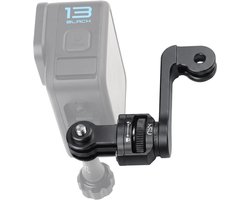 SnelShoppen - HSU Action Camera Draaihouder 360° Draaibaar, Aluminium Verticale Adapter voor First-Person POV Opnames - Compatibel met GoPro, Osmo Act