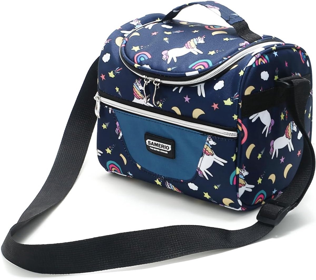 Thijox - Geïsoleerde Lunchzakjes voor Kinderen - Herbruikbare Koeltas Lunchbox - Perfect voor School, Werk, Picknick, Meisjes, Jongens, Studenten - Be