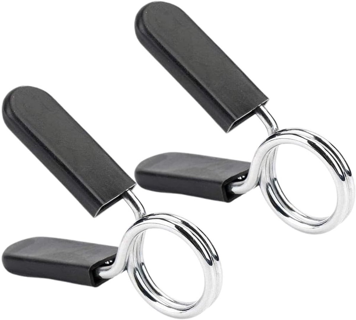 Robuuste veerkettingen voor halterstangen en halters, 28 mm (paar), antislip, ideale bevestiging voor krachttraining en crossfit, veilig en duurzaam