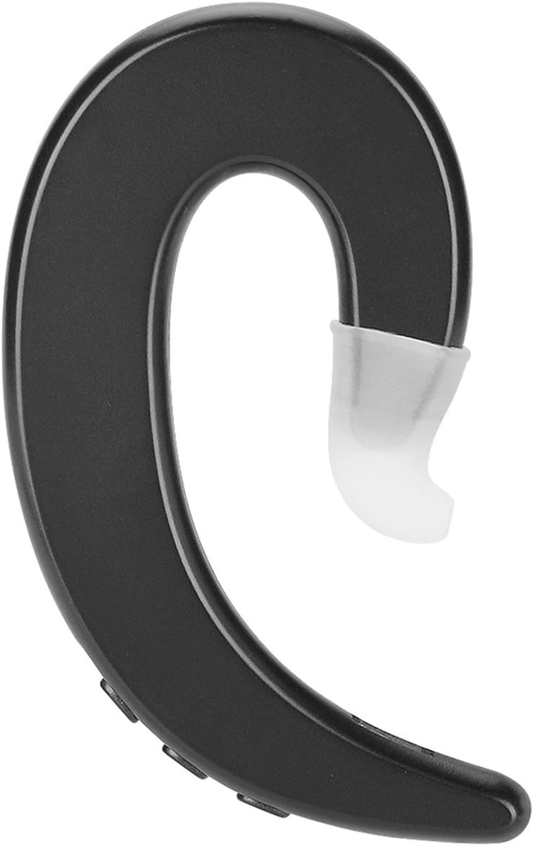 SnelShoppen - Bluetooth Koptelefoon Draadloos Pijnloos Botgeleiding Oordopjes voor Handsfree Gebruik - Ergonomisch Ontwerp, IPX5 Waterdicht, Zwart