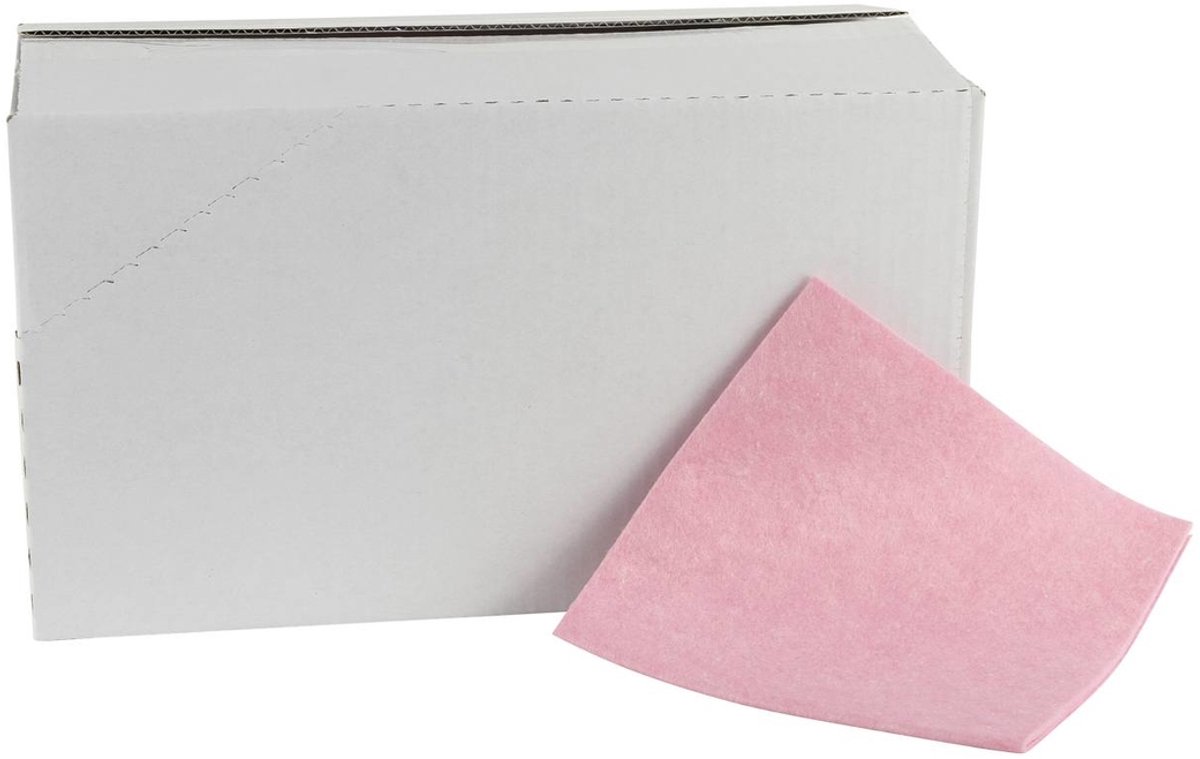 Sopdoek dispenserdoos rood