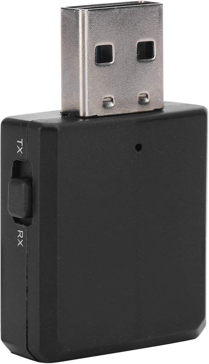 SnelShoppen - Bluetooth Audio Receiver Transmitter 3 in 1 - Bluetooth 5.0 USB Geluidskaart - Compacte AUX RCA 3.5MM Adapter - Draagbaar voor Laptop en