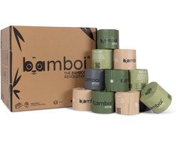 48st Bamboi Toiletpapier Bamboe Wc Papier 3-laags 48 Maxi rollen 380 vellen per rol 100% FSC…