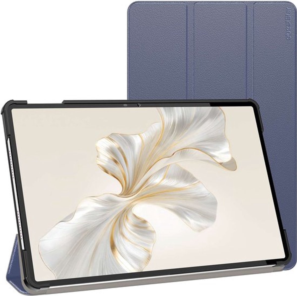 ebestStar - Hoes geschikt voor Honor Pad 9, Slanke Design PU Lederen Etui, Automatische Slaap/Wake, SmartCase hoesje, Donkerblauw