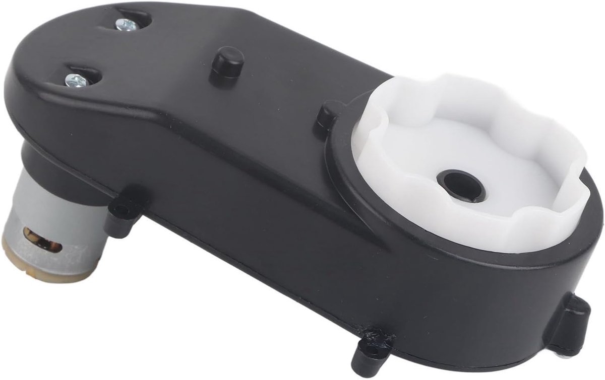 SnelShoppen - Garosa Elektrische Motor Versnellingsbak 12V, Hoge Snelheid RS390 Motor met Versnellingsbak voor Kinderen Elektrische Auto en Motorfiets