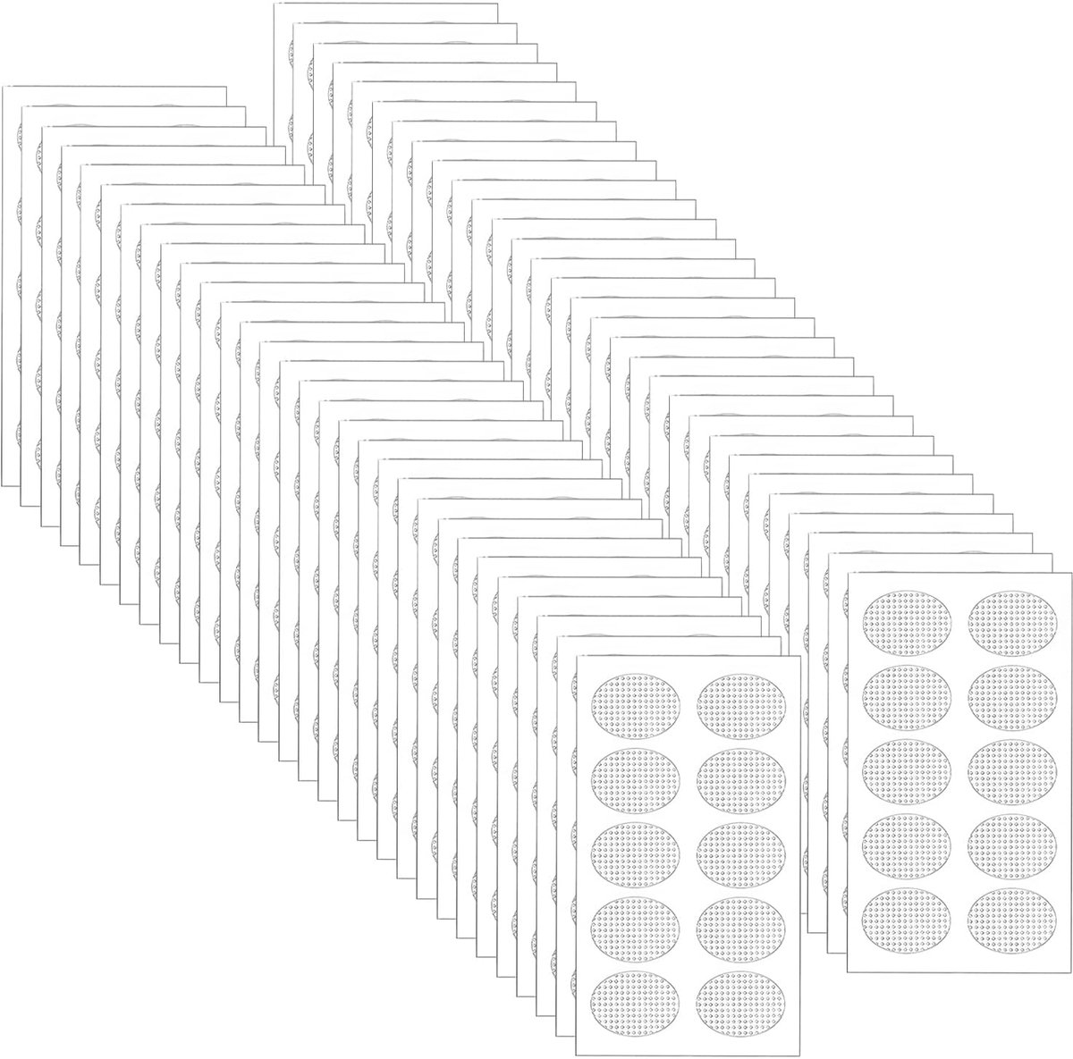 SnelShoppen - Pack van 80 Oorlel Support Patches, Onzichtbare Zelfklevende Stickers voor Eenvoudig Draagbare Zware Oorbellen, Ideaal voor Feesten en D