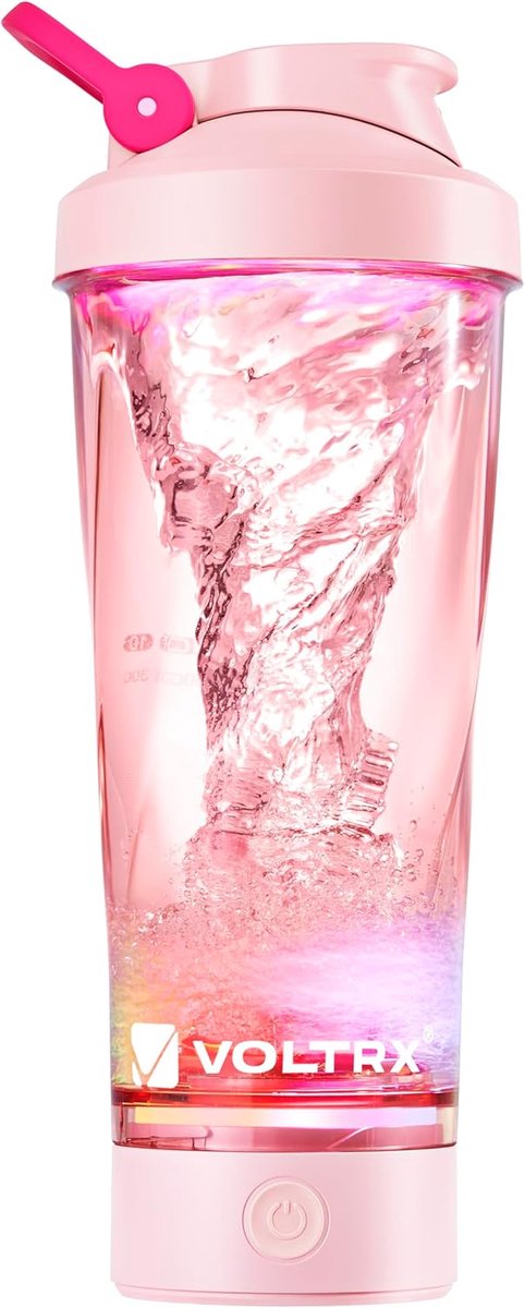SnelShoppen - Elektrische Protein Shake Shaker - 600 ml BPA-vrij, IXP7 Waterproof, USB-C Oplaadbaar, Voor Soepelere Shakes, Ideaal voor Sport en Fitne
