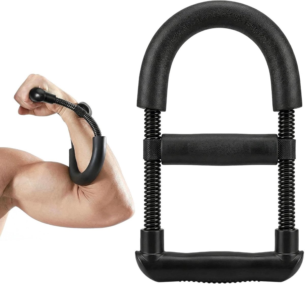 SnelShoppen - Forearm Trainer - Pols- en Onderarm Trainingsapparaat - Handtrainer - Vingertrainer - Verstelbare Weerstand 27-41 kg - Voor Krachtopbouw
