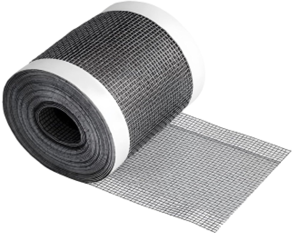 Reparatietape voor Vliegenramen, 7 cm x 3 m, Waterdichte en Duurzame Herstelpatch voor Ramen, Deuren en Tenten, Ideaal voor het Maken van Vliegenhorren en Bescherming tegen Insecten